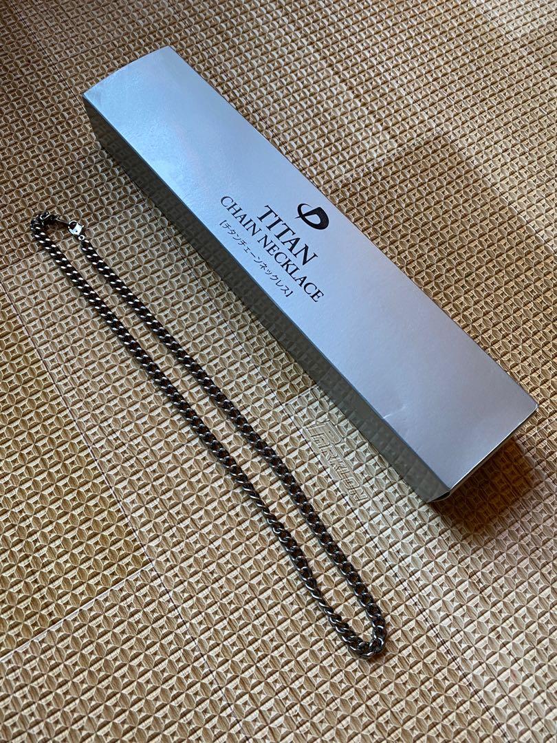 Pure on sale titanium necklace