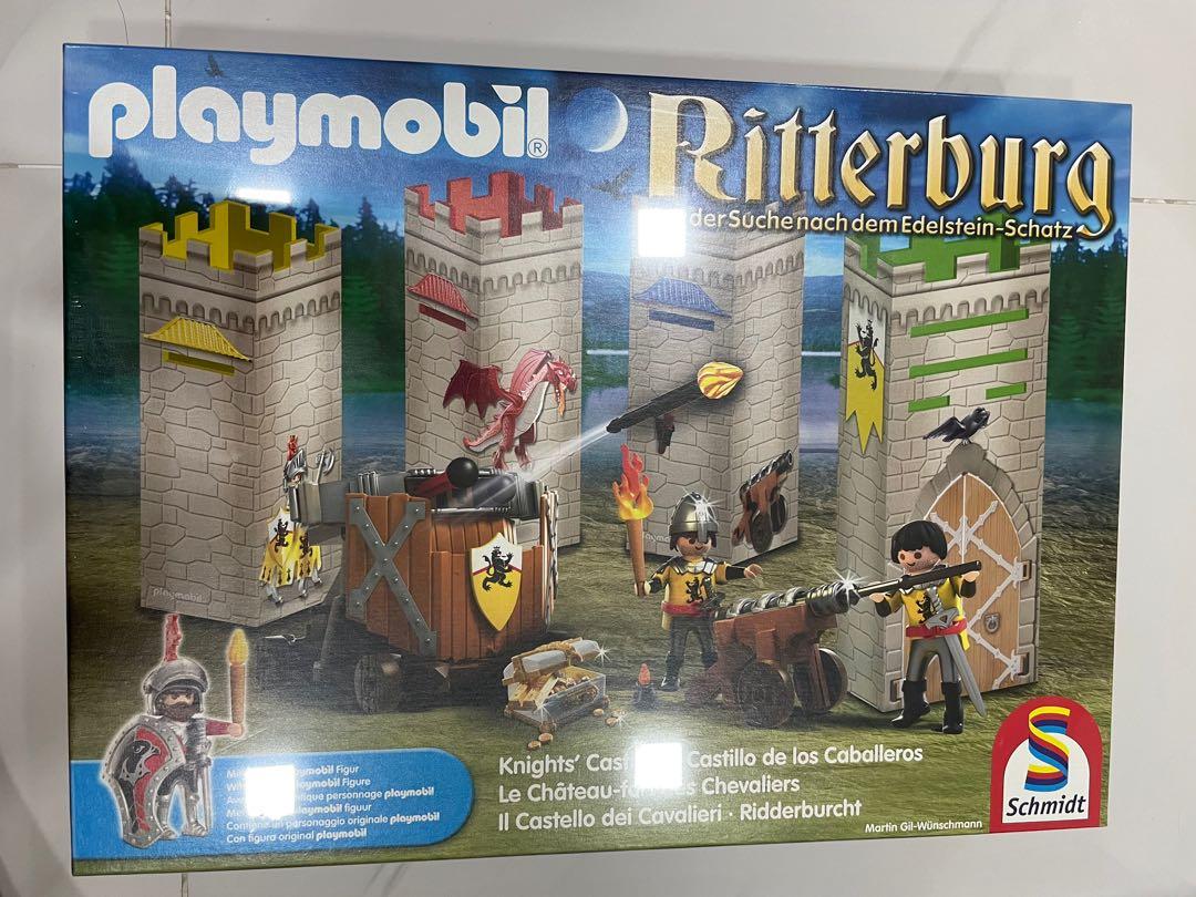Playmobil knight s castle dragons carry along playset figurine movie