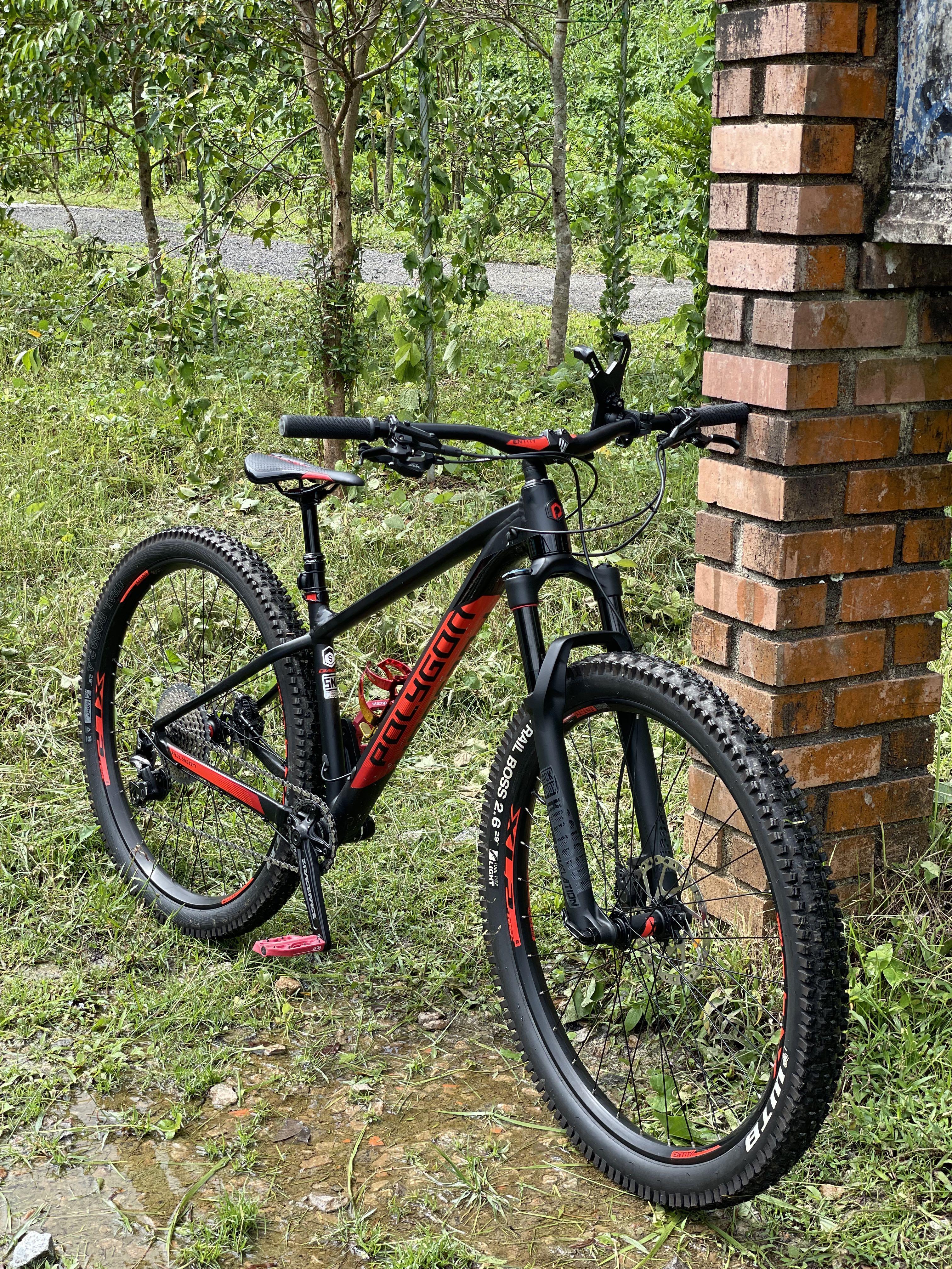 Polygon diablo 29 best sale and trail mountain bike