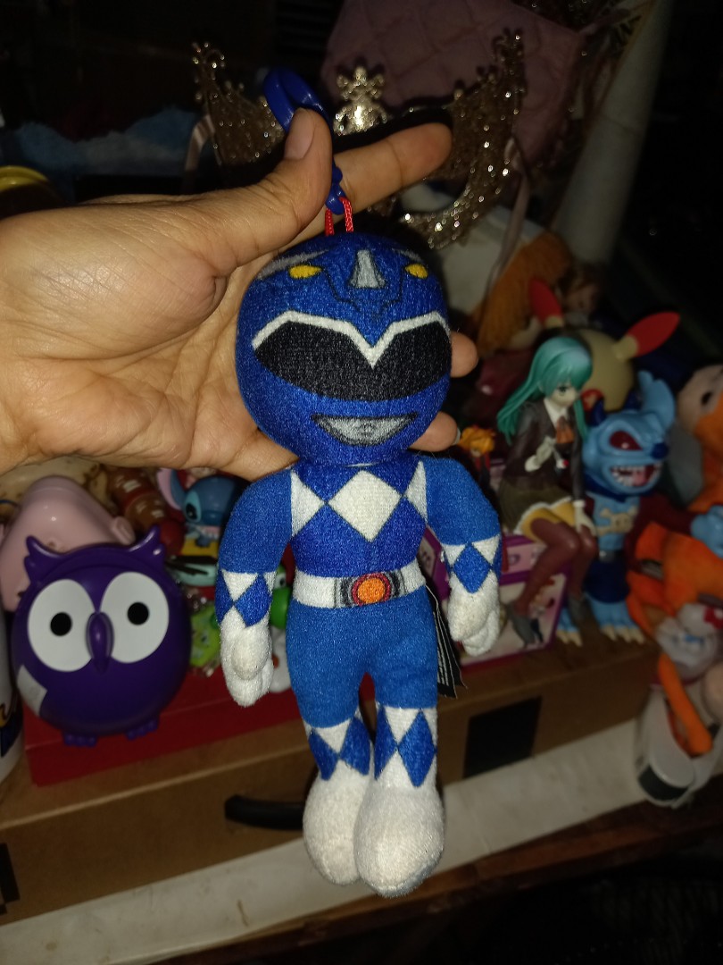 Power Ranger Blue Ranger Plushy charm, Hobbies & Toys, Toys & Games on ...