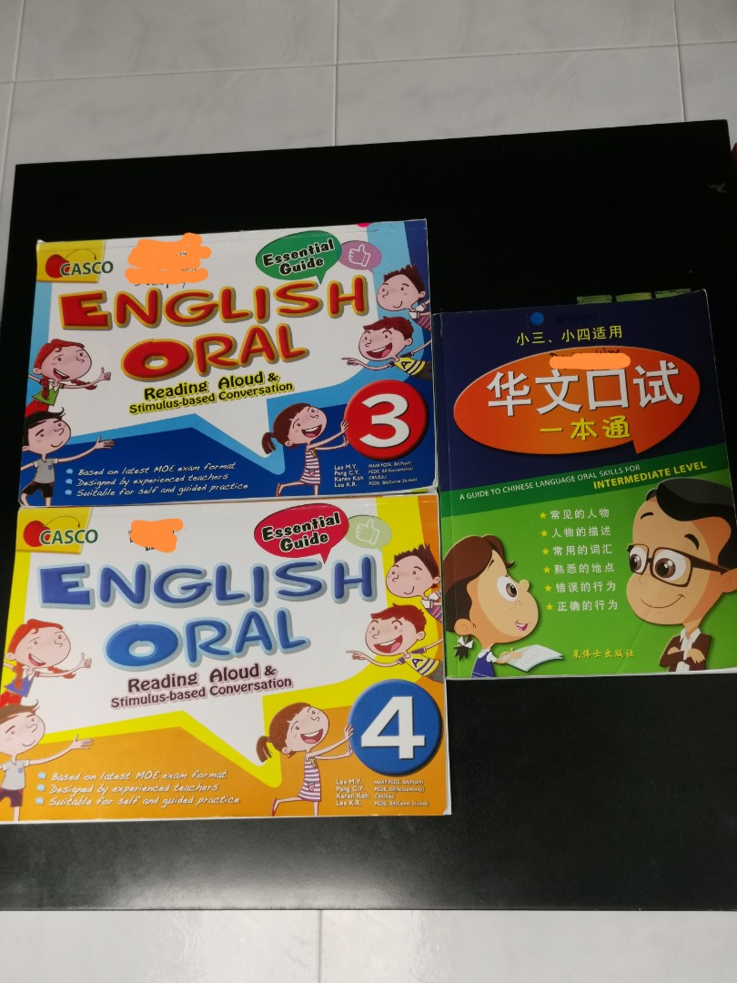 Primary 3 & 4 Oral guide, Hobbies & Toys, Books & Magazines, Assessment ...