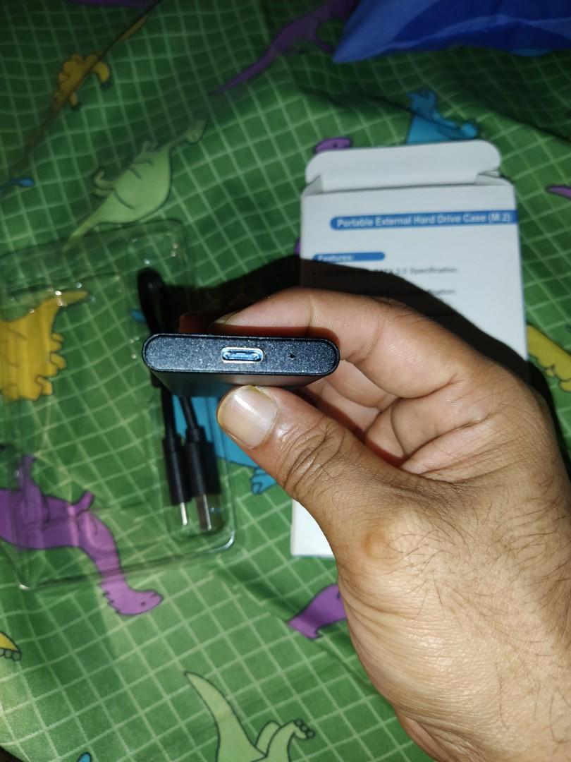 Prode 1Tb Portable external hard drive case ( M.2), Computers & Tech