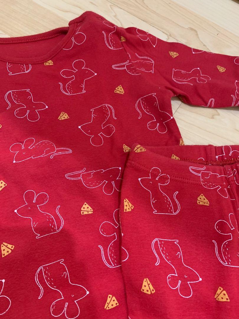 pyjamas zara baby size 1 tahun 12 bulan, Bayi & Anak, Baju Bayi di