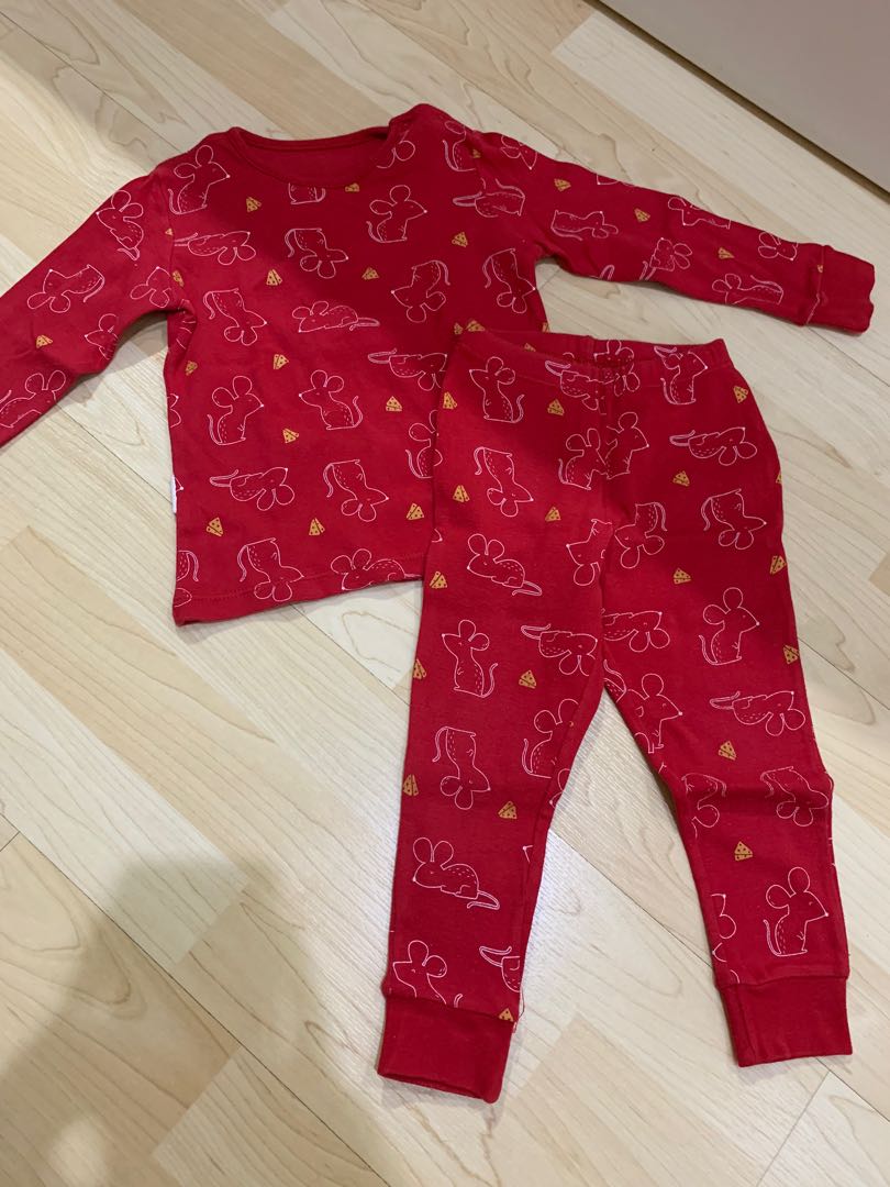 pyjamas zara baby size 1 tahun 12 bulan, Bayi & Anak, Baju Bayi di