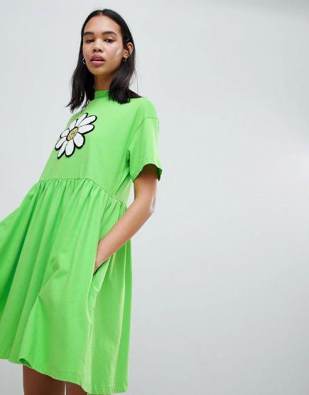 Lazy oaf smock sales dress