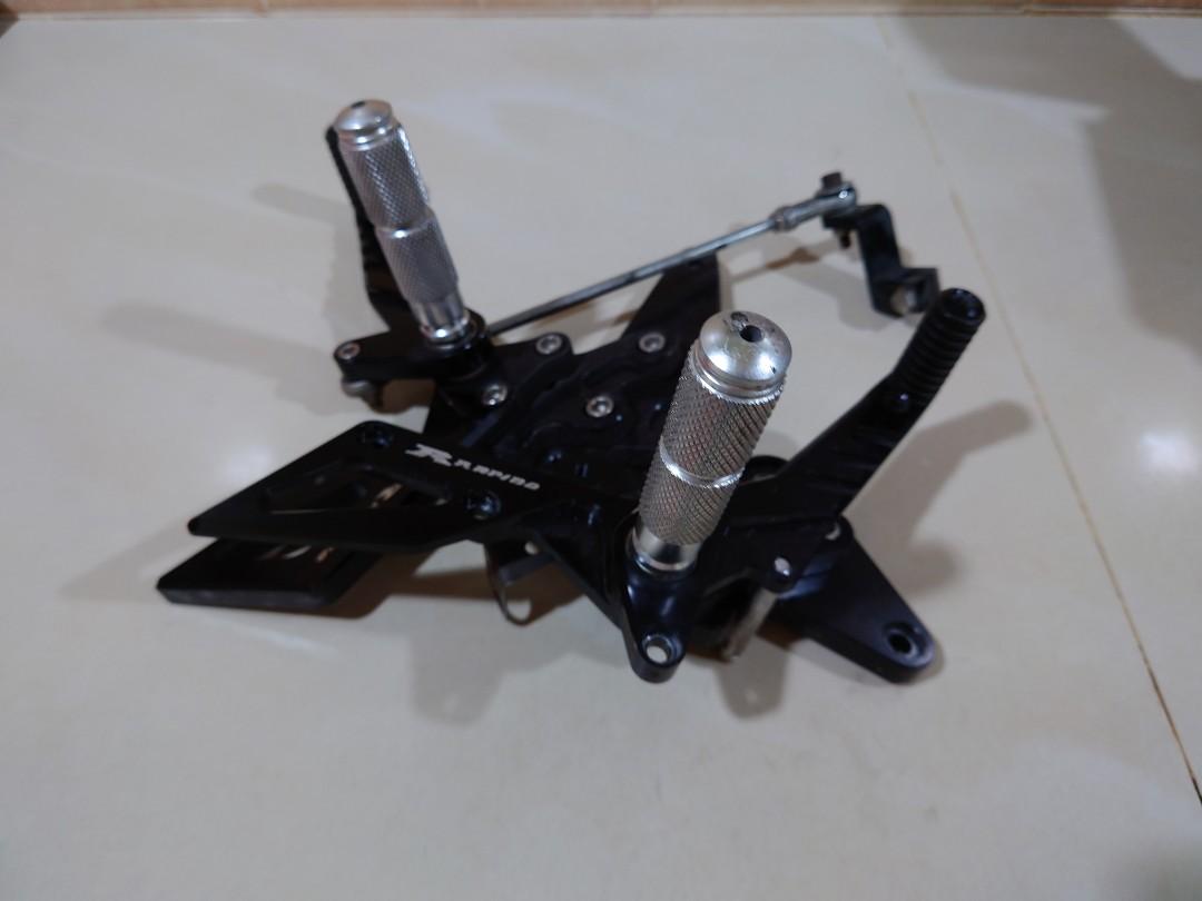 Rapido Racing Footrest RS150 V2, Motorbikes on Carousell