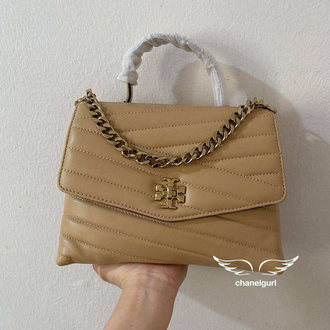 Authentic Tory Burch Kira Chevron Top Handle Bag, Women's Fashion, Bags &  Wallets, Purses & Pouches on Carousell