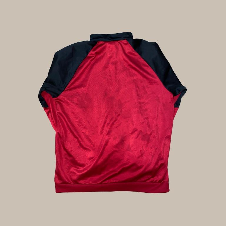 Red black adidas jacket discount
