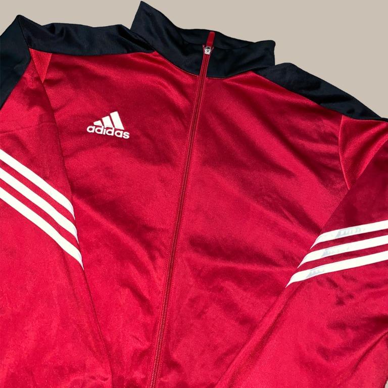 Red Black Adidas Jacket