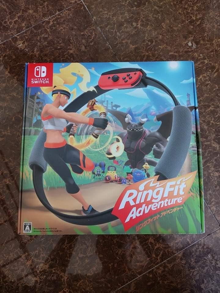 RingFit Adventure (Category: Nintendo) located in Del Monte. Submitted by jysn22 (Listing ID 1125785349, Image 1). Description: For sale: Ring Fit Adventure Set For nintendo switch. Includes: - Game Cartridge - Leg Strap - Ring - Box Pick up: QC (Roosevelt Area) Meet Up: Fishermall QC / Waltermart Munoz..