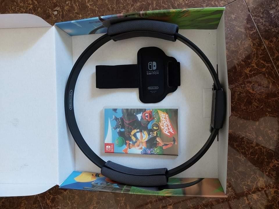 RingFit Adventure (Category: Nintendo) located in Del Monte. Submitted by jysn22 (Listing ID 1125785349, Image 2). Description: For sale: Ring Fit Adventure Set For nintendo switch. Includes: - Game Cartridge - Leg Strap - Ring - Box Pick up: QC (Roosevelt Area) Meet Up: Fishermall QC / Waltermart Munoz..