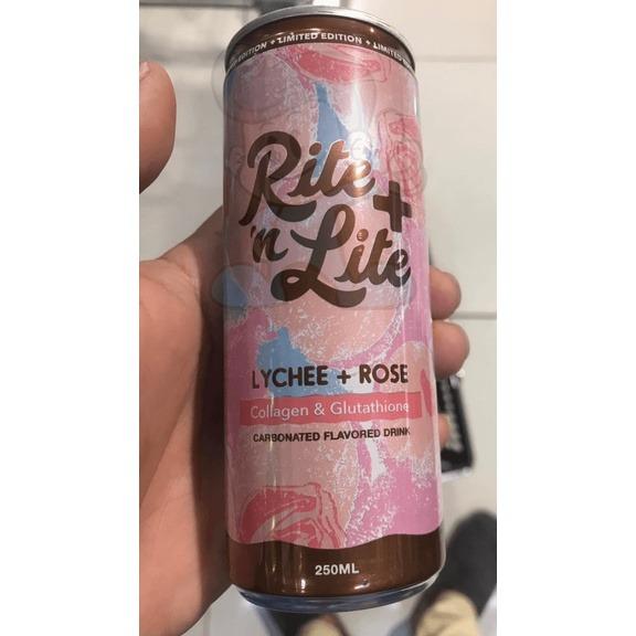 Rite N' Lite Lychee + Rose (8 x 250ml), Food & Drinks, Beverages on ...