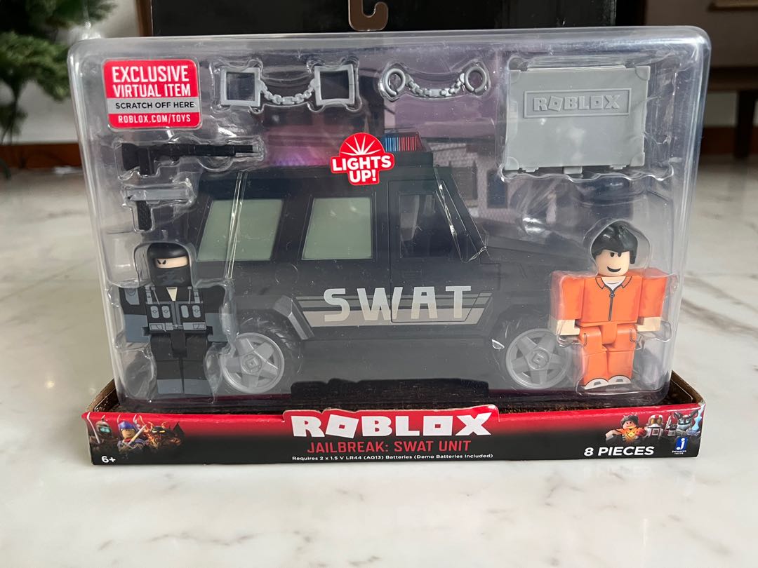 Roblox jailbreak top swat unit toy