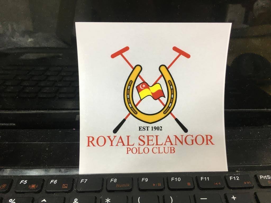 Royal Selangor Polo Club - Window Car Sticker, Everything Else 