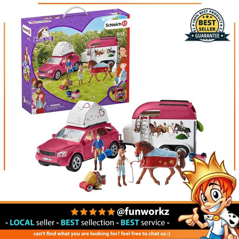 Schleich Horse Club Adventures with Car and Trailer