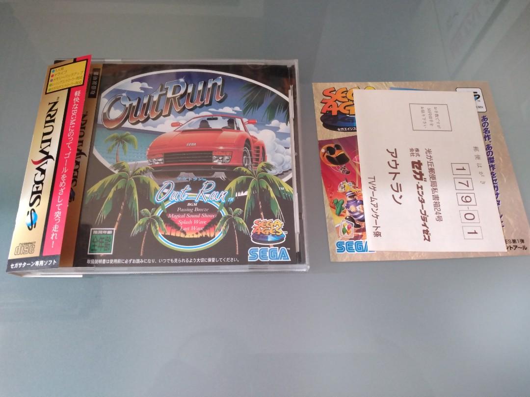 Sega Saturn SS Outrun Sega Ages 新淨齊料, 電子遊戲, 電子遊戲, 其他