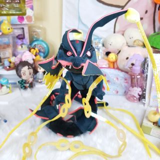 Shiny Mega Rayquaza Pokemon Plush, Hobbies & Toys, Toys & Games on Carousell