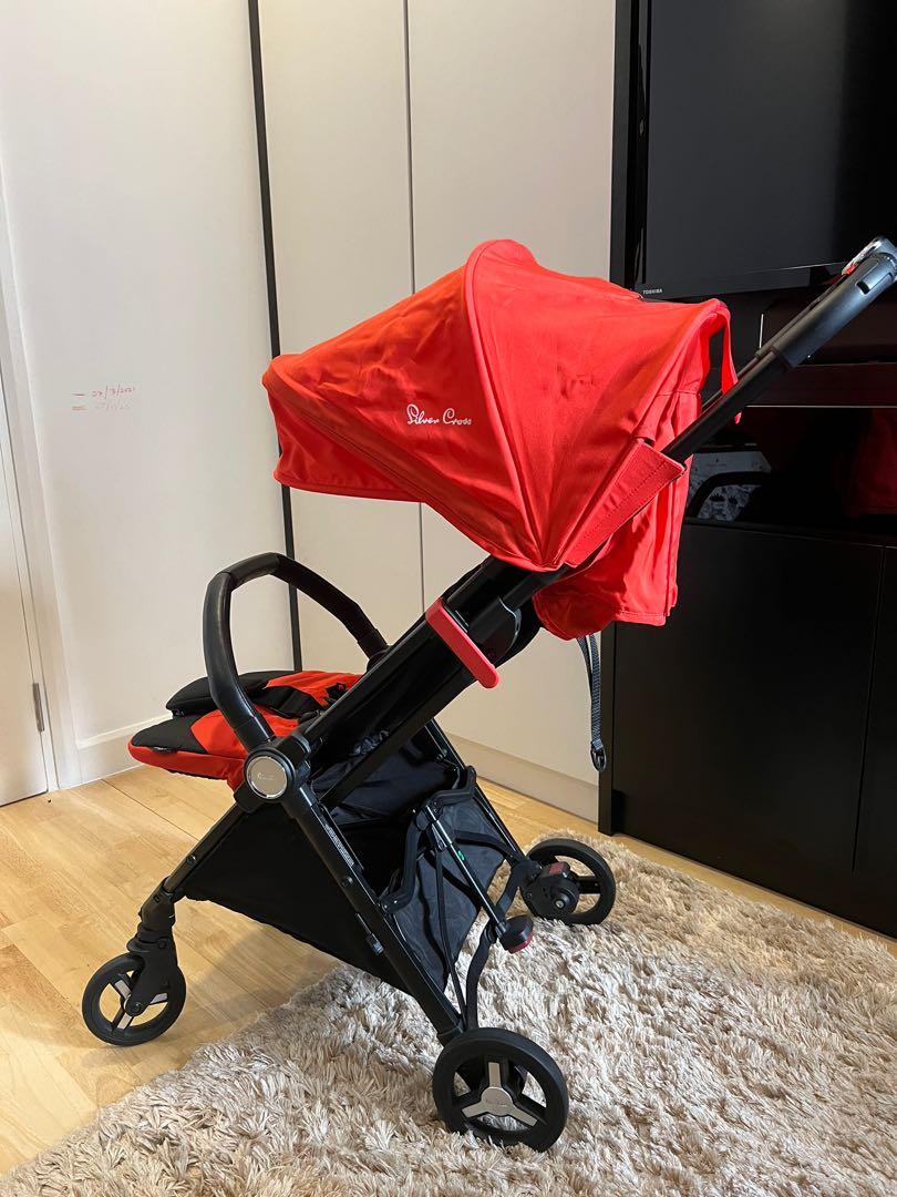 Silver Cross Jet Stroller Babies Kids Going Out Strollers on