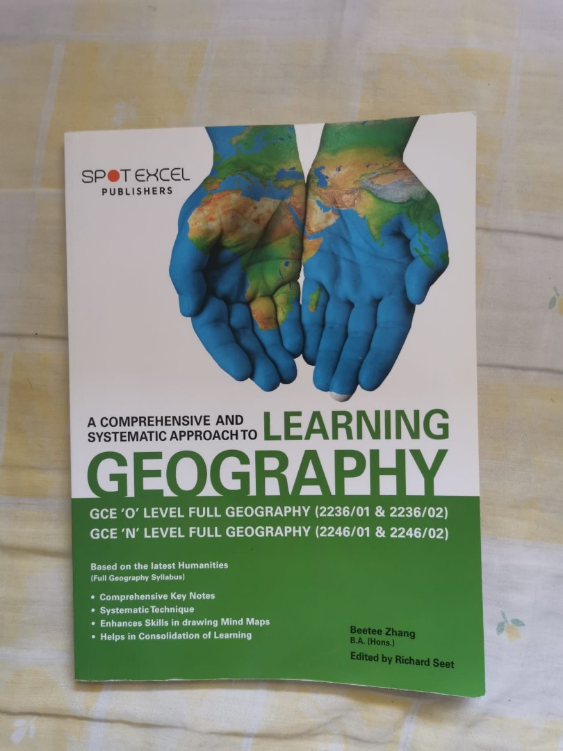 Spot Excel Learning Geography guidebook, Hobbies & Toys, Books