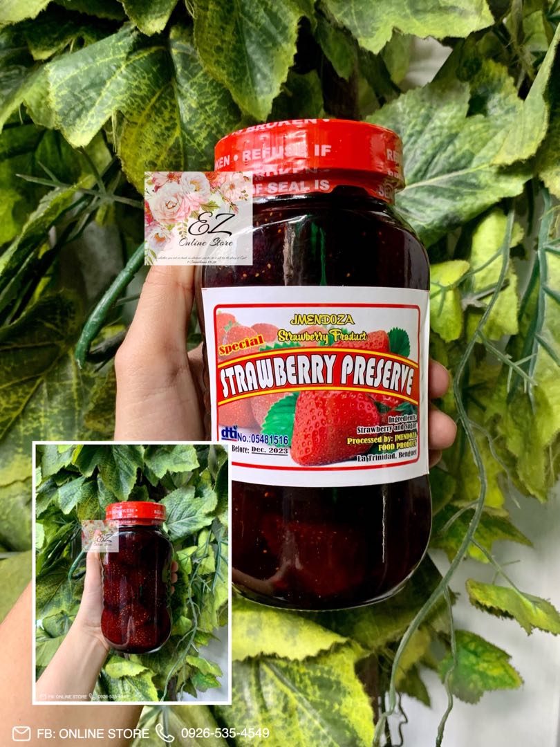 Strawberry Jam from Baguio, Food & Drinks, Local Eats on Carousell