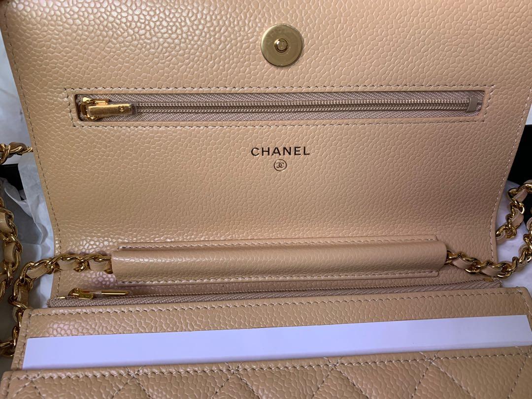 Chanel Double CC Long Wallet in Caviar – yourvintagelvoe