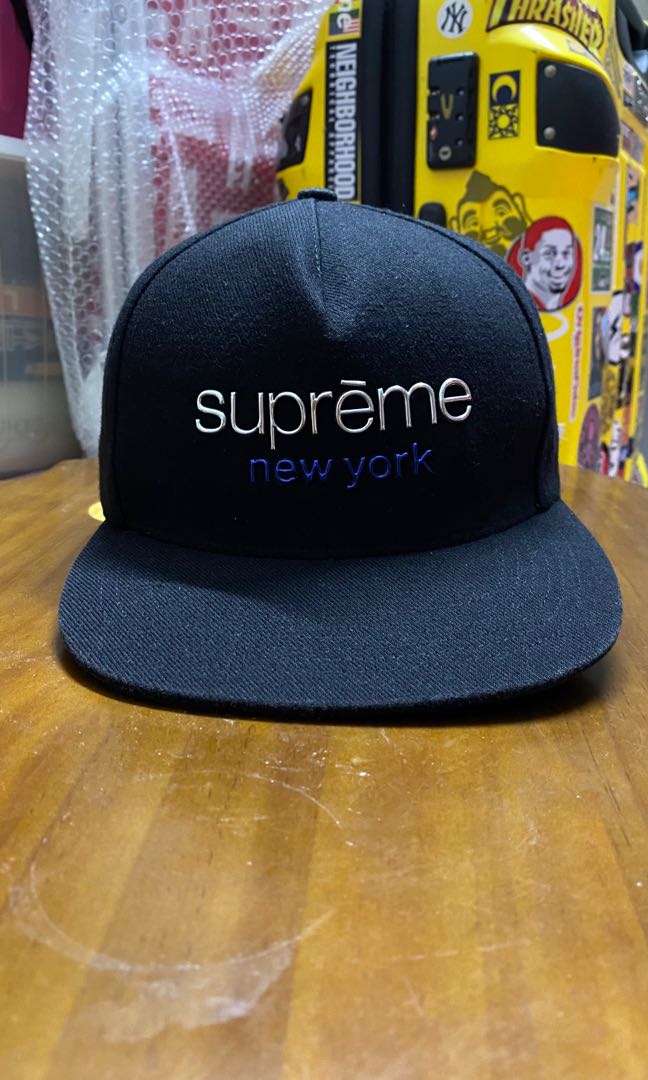 Supreme chrome classic logo deals