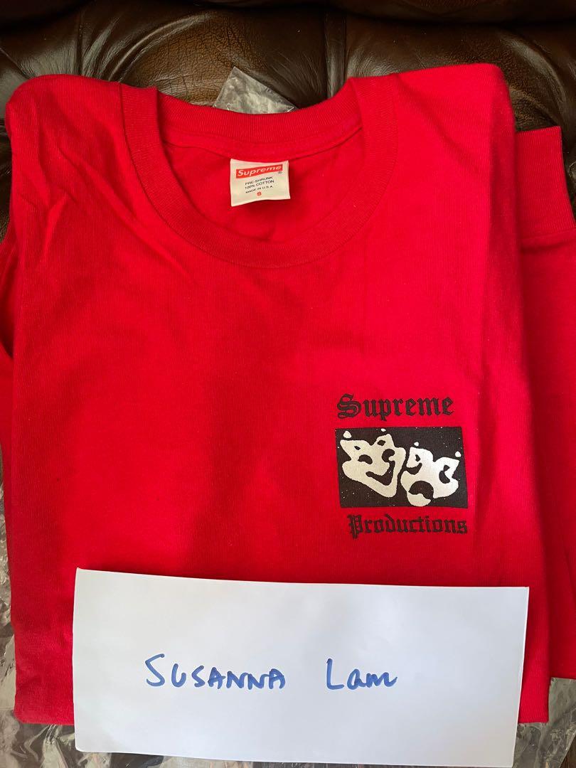 Supreme Productions Long Sleeve Tee, 男裝, 上身及套裝, T-shirt