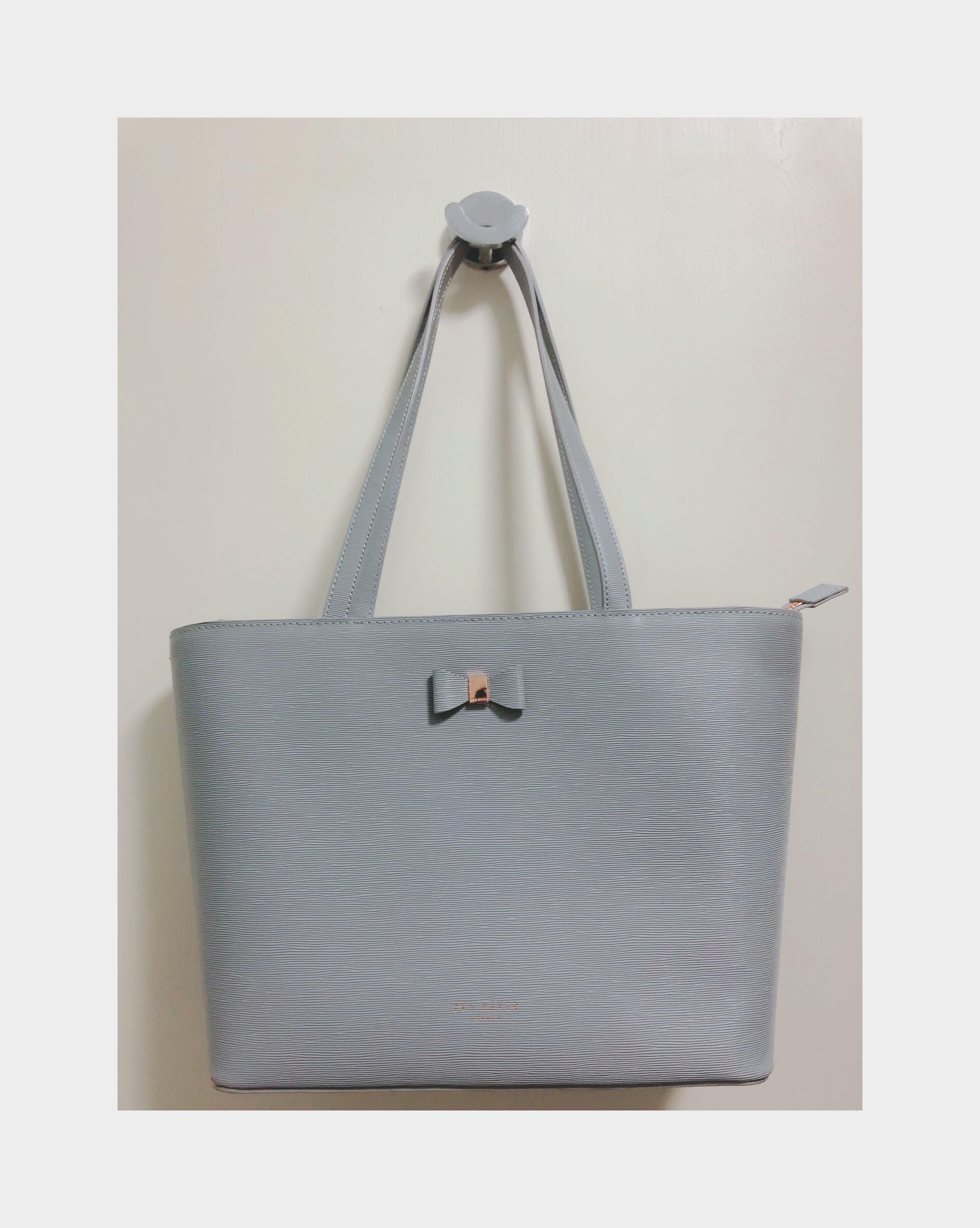 Ted baker deanie bow leather small shopper bag sale