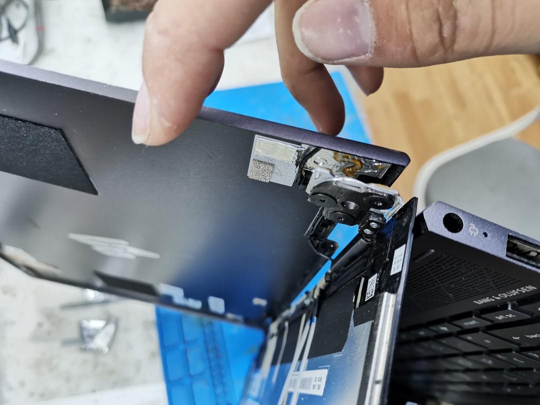 touch screen laptop repair modify hinge, Computers & Tech, Laptops