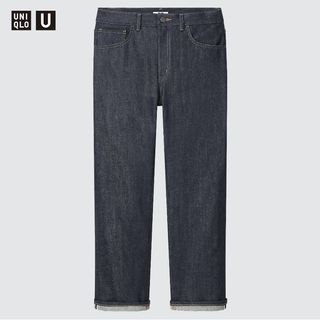 UNIQLO Jeans SELVAGE Men's W32 L29 Stretchy Skinny Fit Jeans