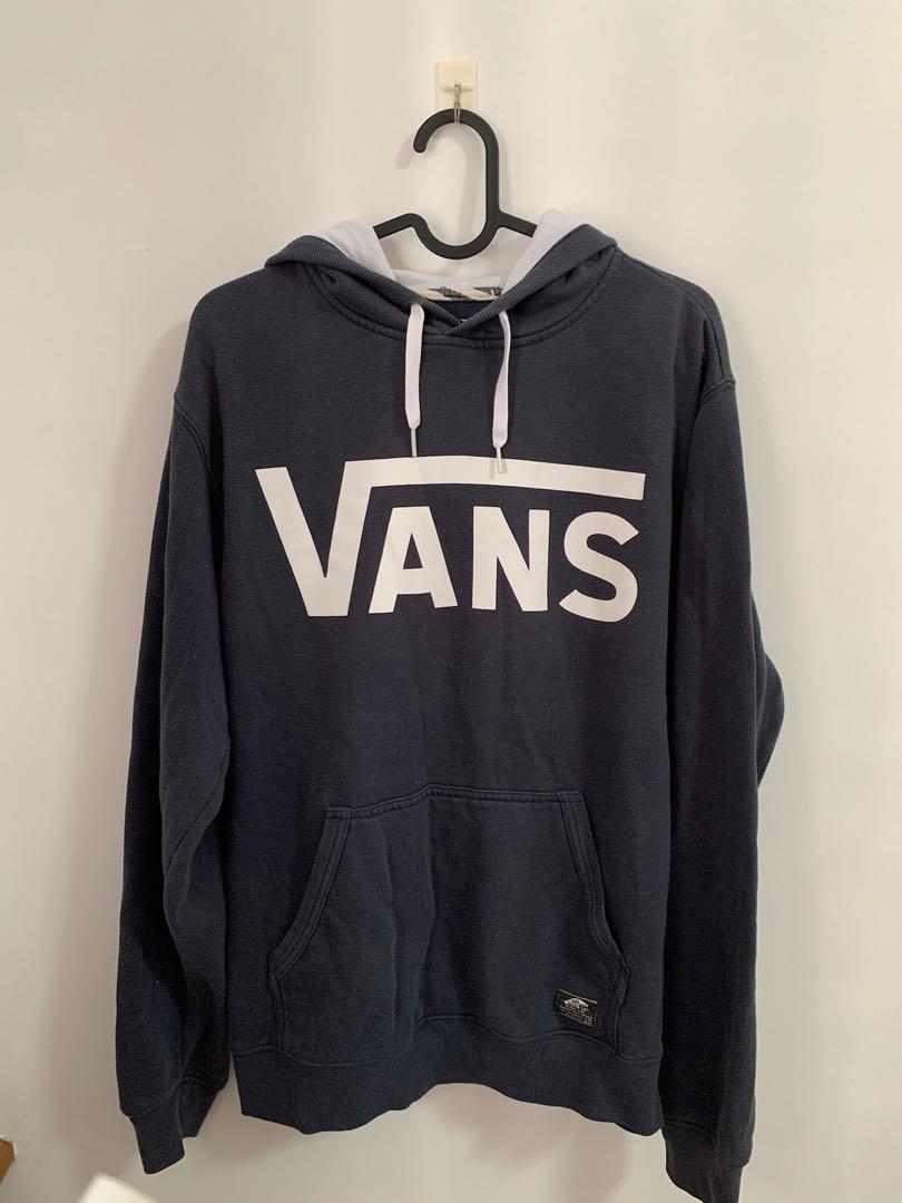 Dark grey store vans hoodie