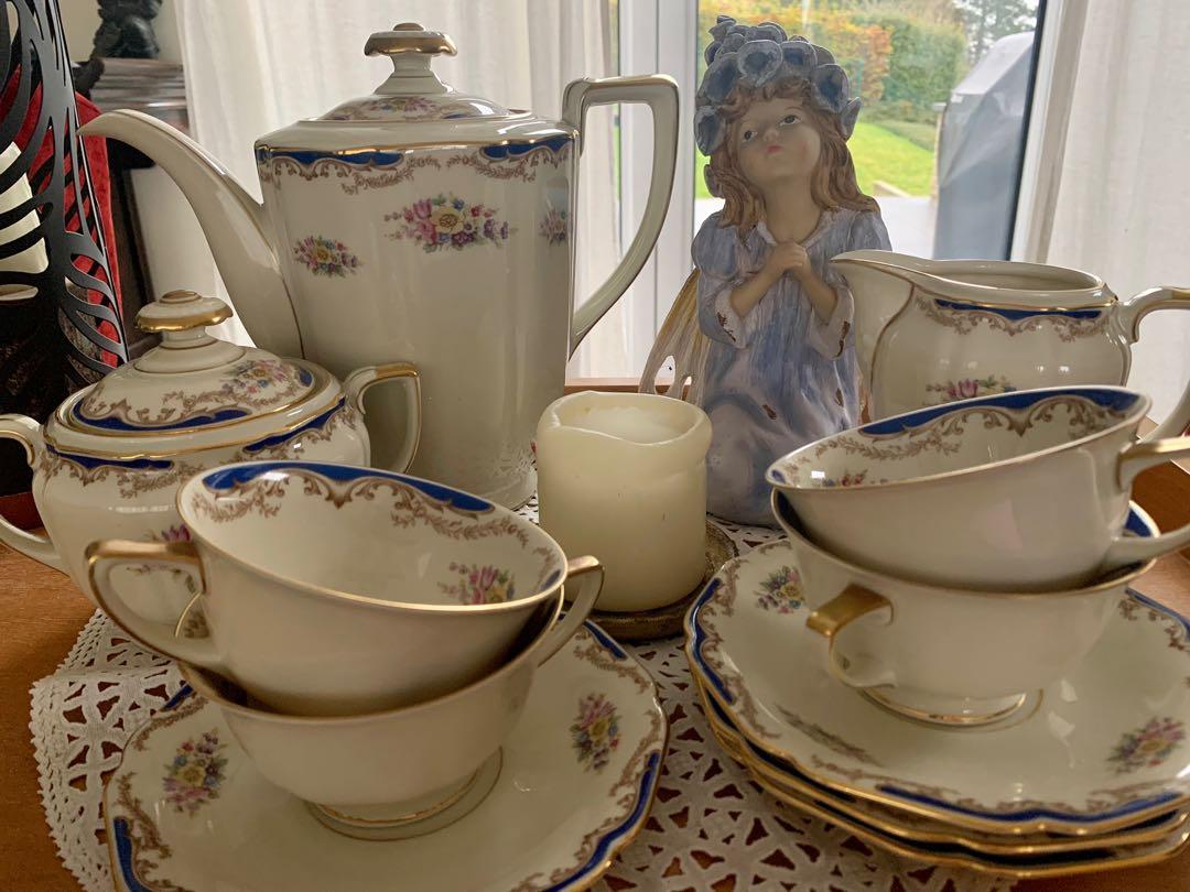 Vintage German tea set, Hobbies & Toys, Memorabilia & Collectibles