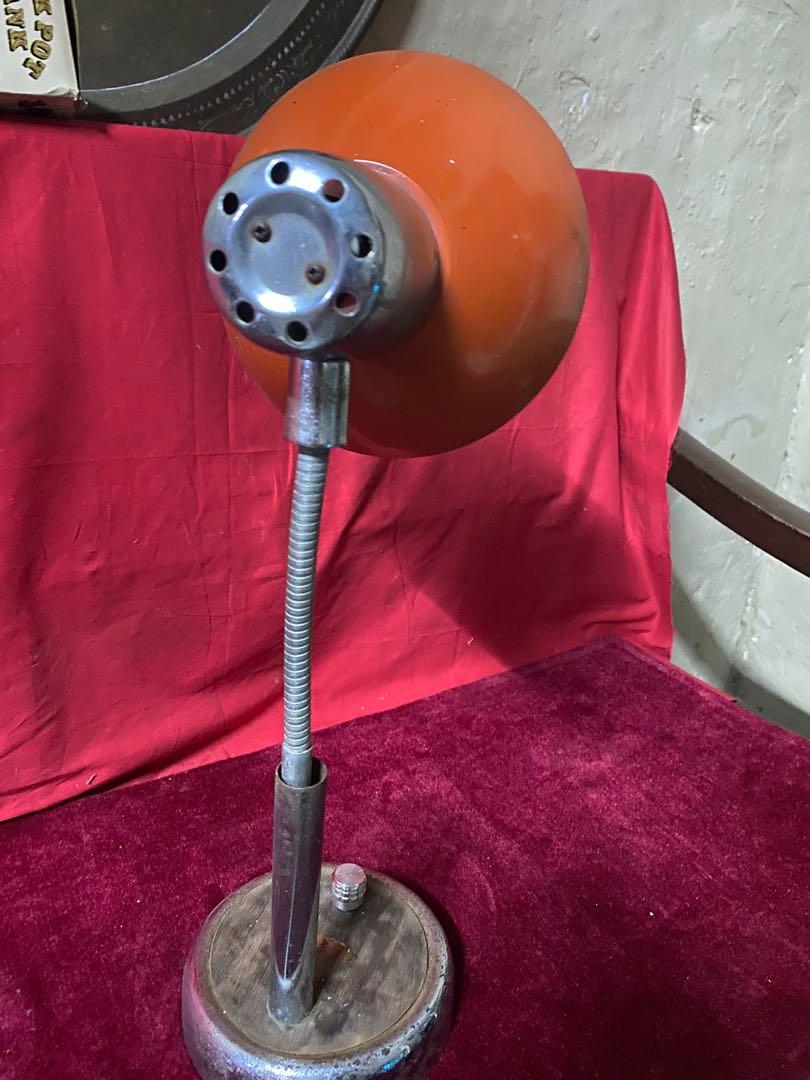 Vintage Gooseneck Table Lamp., Furniture & Home Living, Home Decor