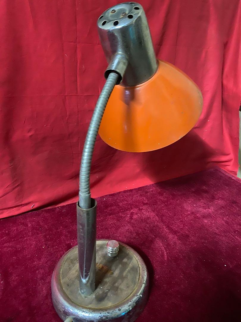 Vintage Gooseneck Table Lamp., Furniture & Home Living, Home Decor