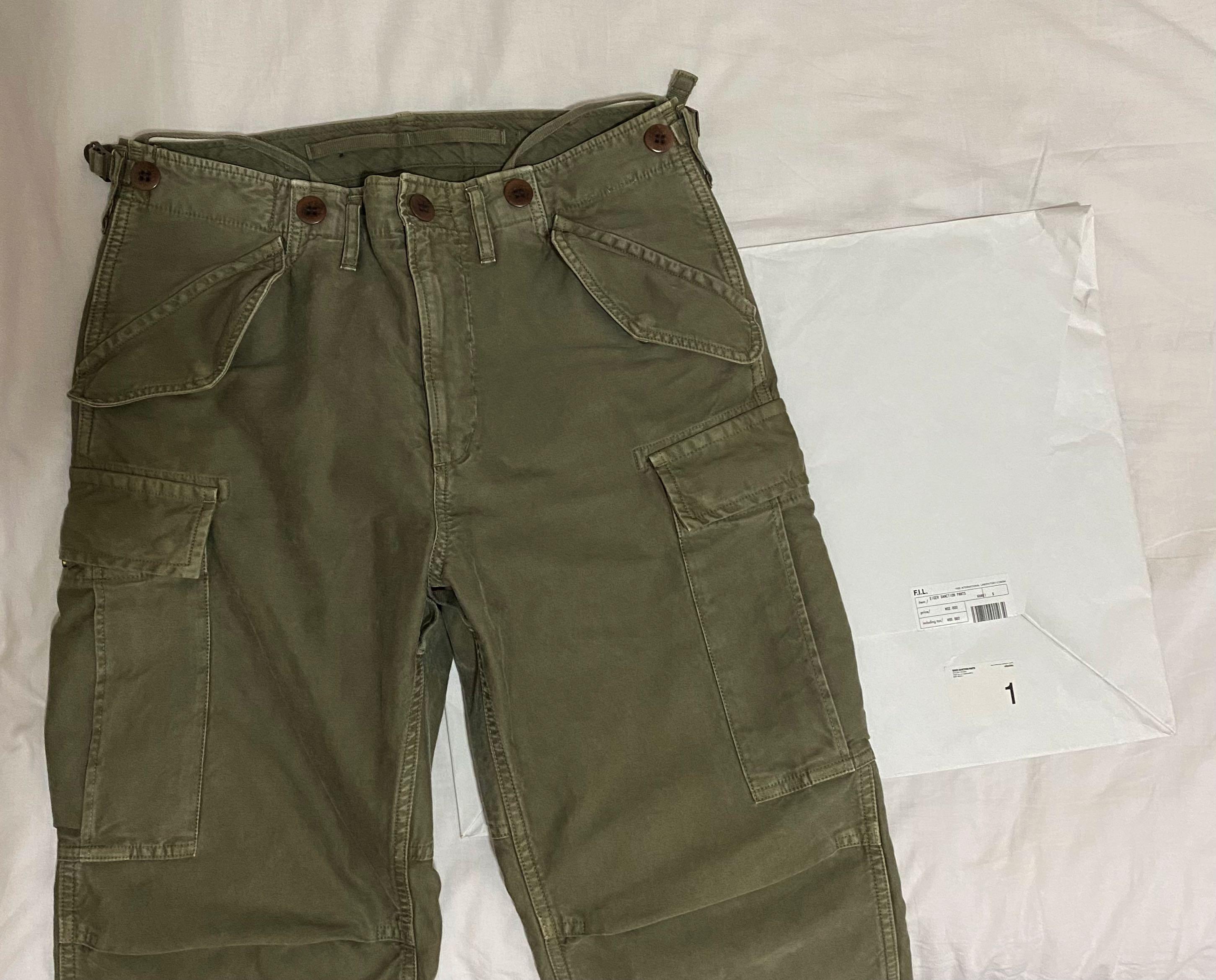 Visvim eiger sanction pants size 1 Wtaps, 男裝, 褲＆半截裙, 長褲