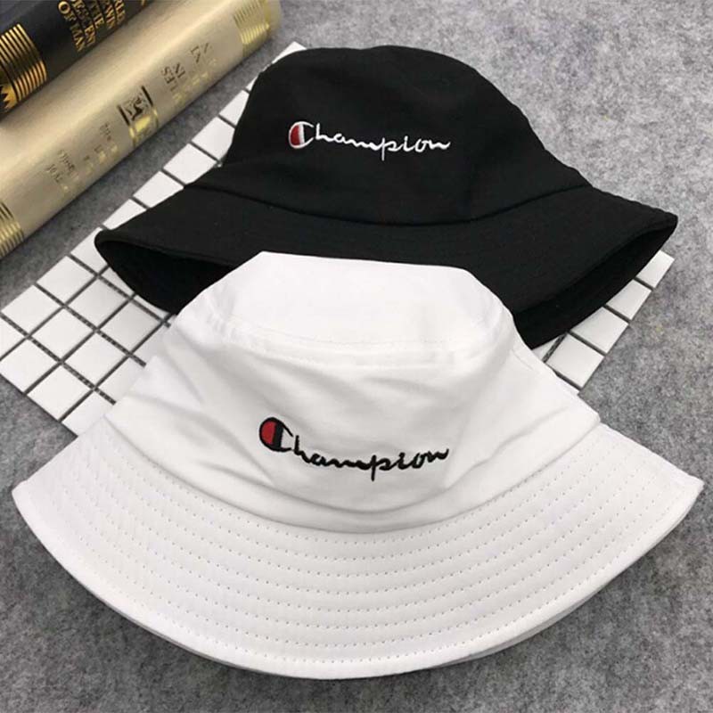 White bucket hat champion, Men's Fashion, Watches & Accessories, Caps