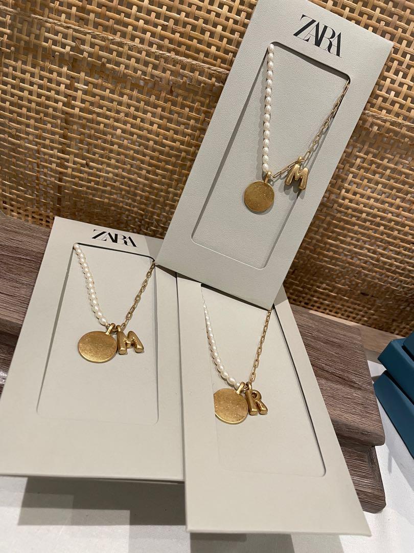 Zara cheap medallion necklace