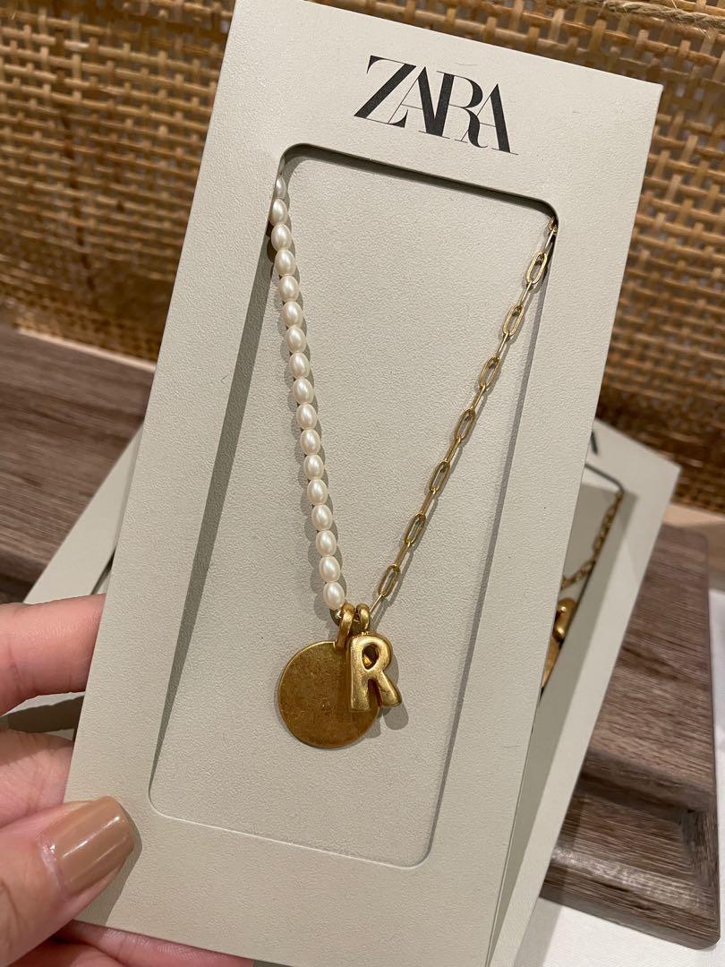 Zara medallion necklace sales