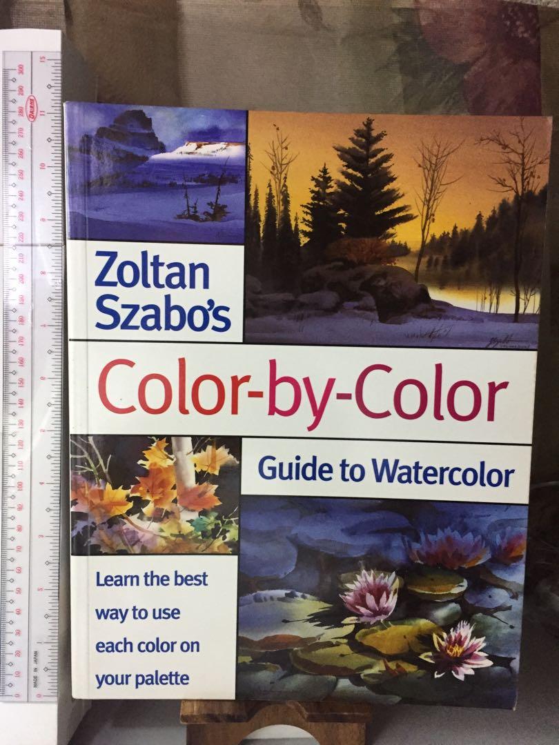 Zoltan Szabo's Color-by-Color Guide to Watercolor 1998, Hobbies & Toys