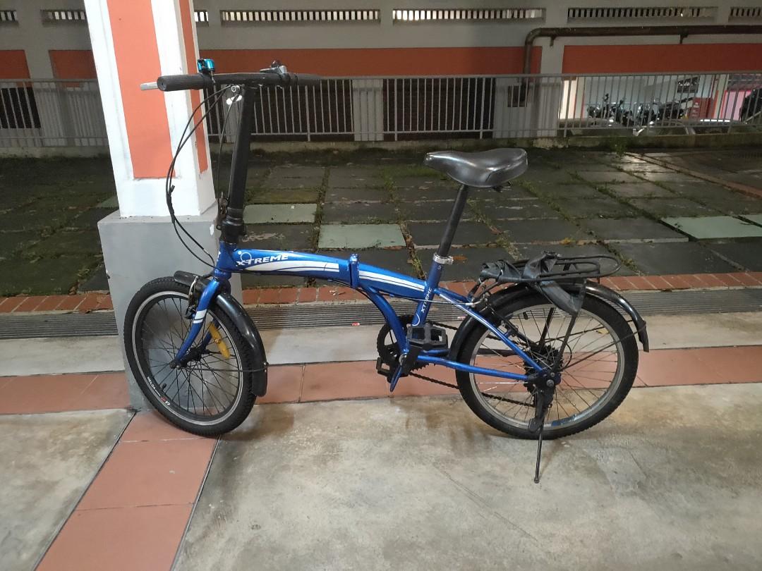 Xtreme top folding bike