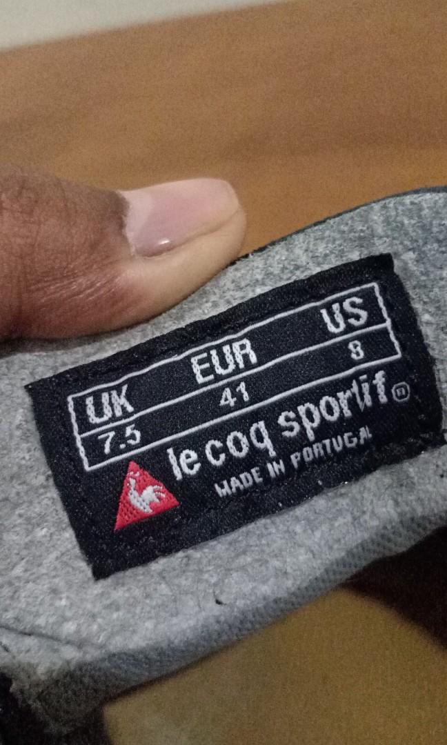 7.5uk)(Rm149) 🇵🇹 Le Coq Sportif Made in Portugal 🇵🇹, Men's 