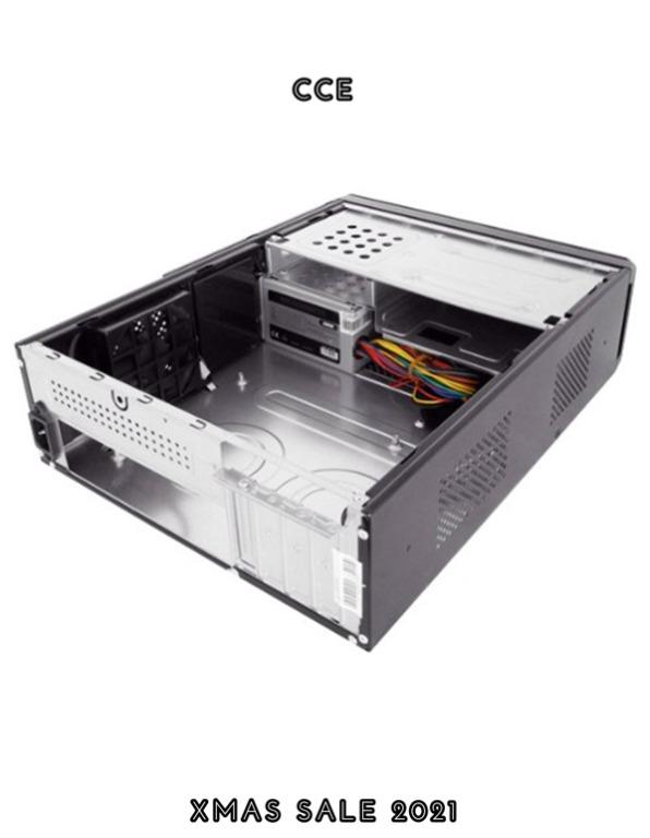 80OFF CiT S012B Slim Micro ATX/ITX Case for 300W Power Supply Unit
