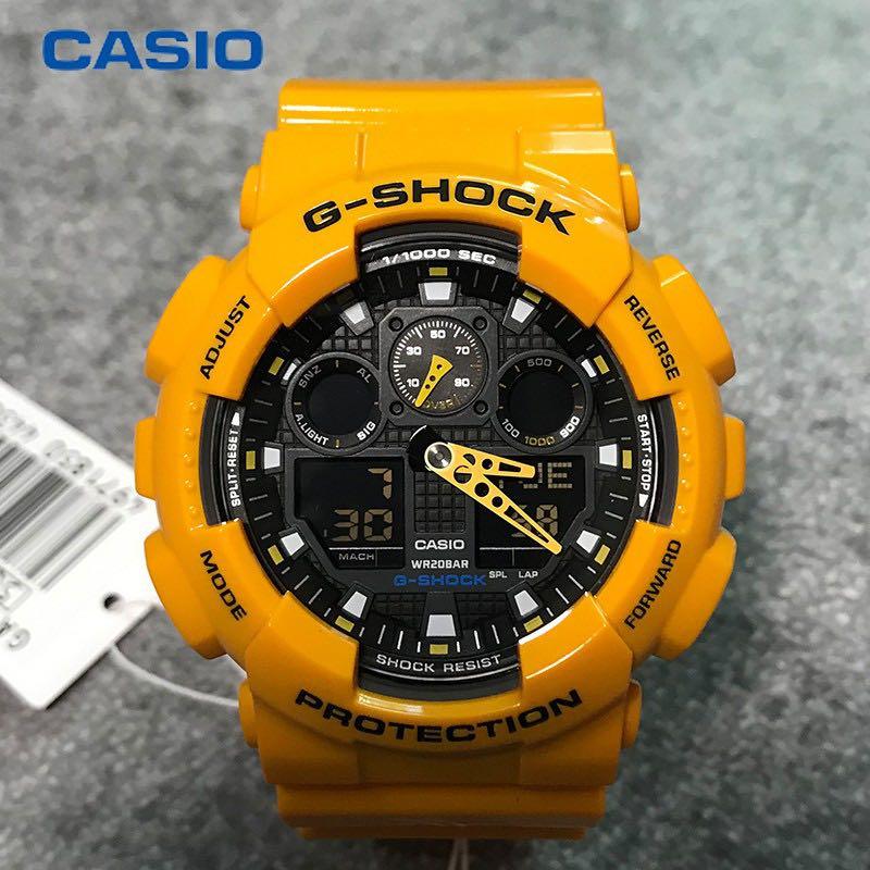 G shock bumblebee top original