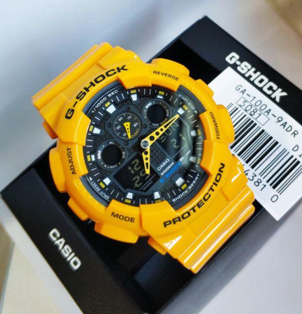 G shock best sale ga 100 bumblebee