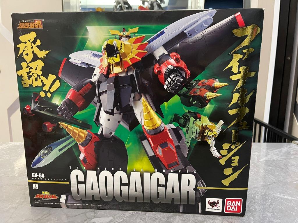 萬代GX-68 超合金魂勇者王GAOGAIGAR, 興趣及遊戲, 玩具& 遊戲類- Carousell
