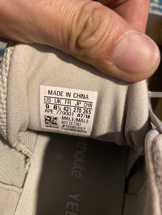 Yeezy 500 clearance tag