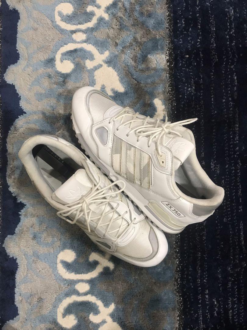 Adidas ZX750 White Camo Men s Fashion Footwear Sneakers on