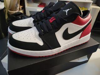 aj1 low black red
