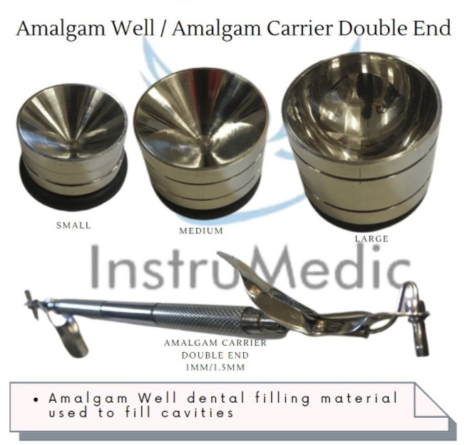 Amalgam Well / Amalgam Carrier Double End, Health & Nutrition, Medical