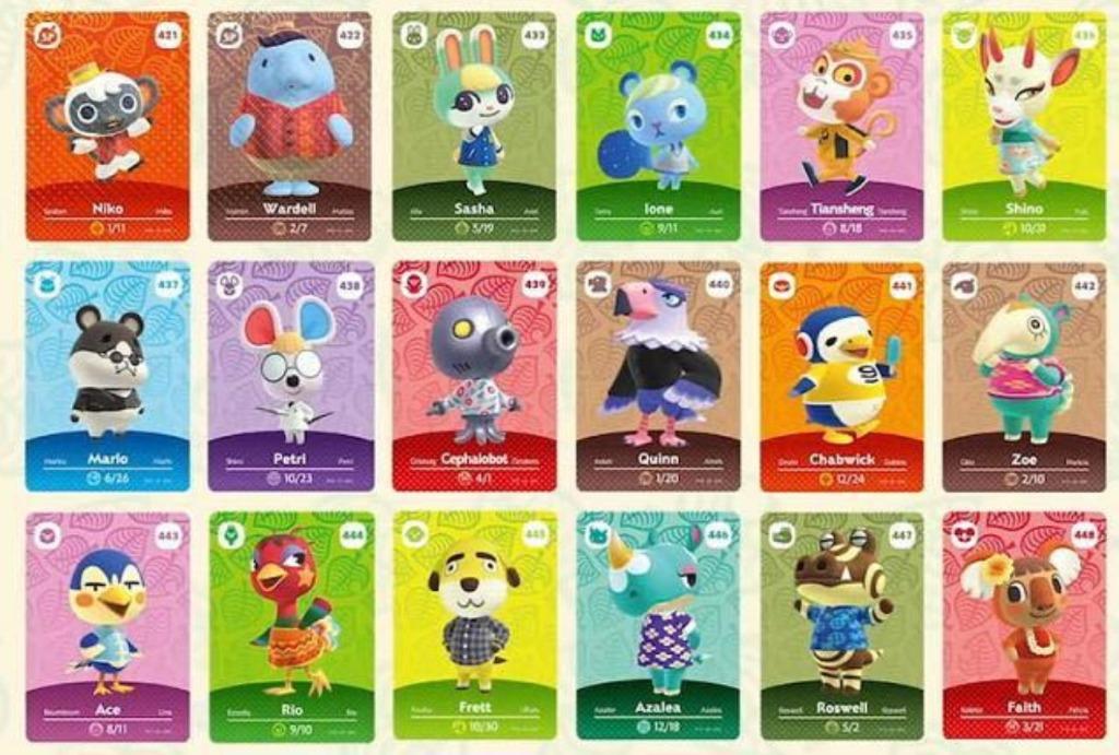 Animal Crossing Amiibo Tags Series 5 Video Gaming Gaming